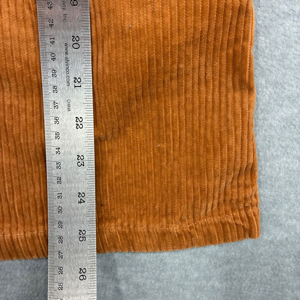 Cupcakes and Cashmere Kids Rust Orange Corduroy Jumper Dress Size 8 Pockets - Picture 7 of 7